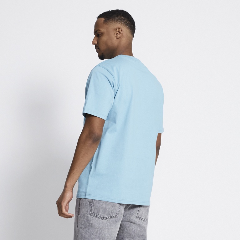 Heavy tee "William" Aqua